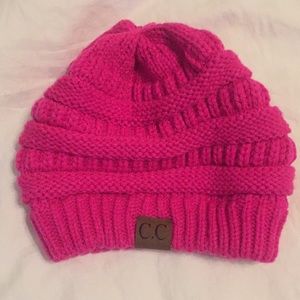 C.C knitted beanie